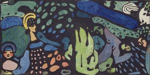 Niños soñadores de Wassily Kandinsky